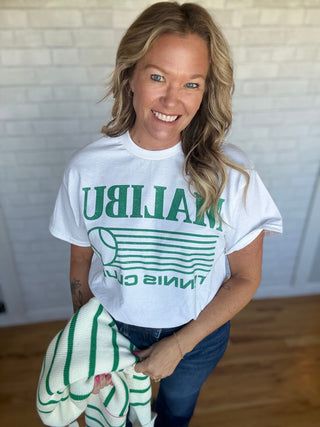 Malibu Tennis Club Tee - A Bushel & A Peck