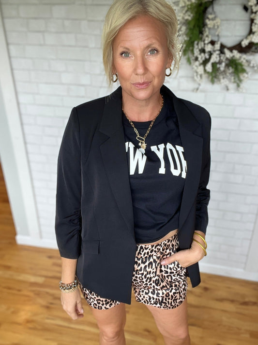 Meadow Blazer - Black - A Bushel & A Peck