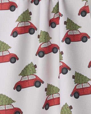 Merry Miles Tea Towel - Holiday 2026 - A Bushel & A Peck