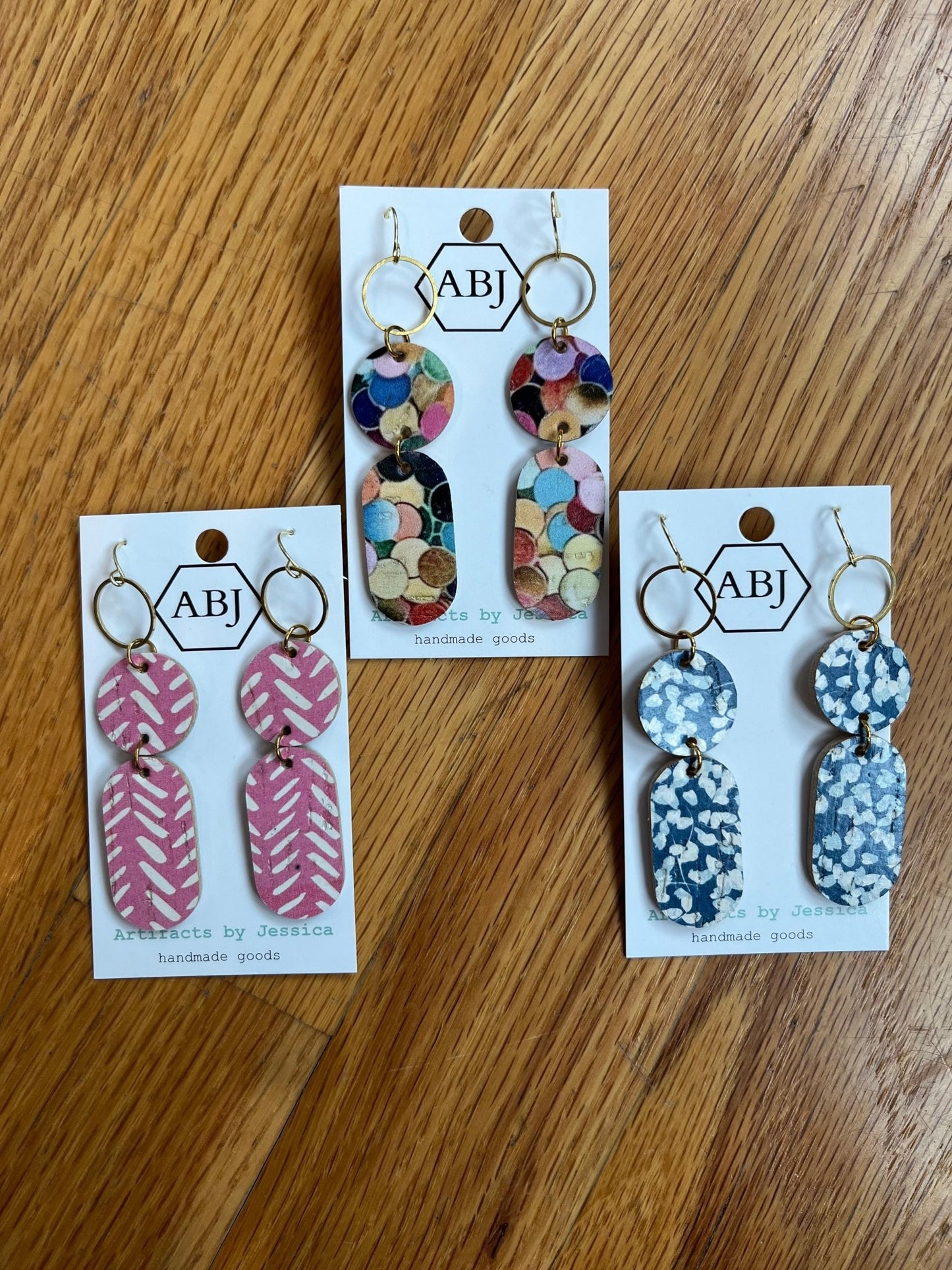 Mixed Shape Earrings - A Bushel & A Peck