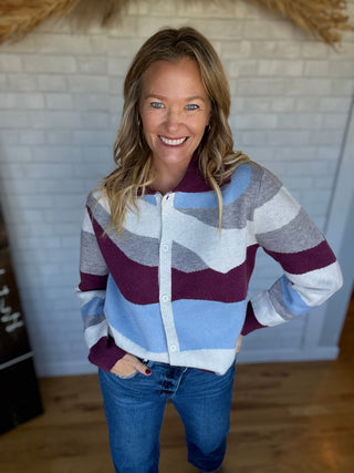Molly Sugar Plum Cardi - A Bushel & A Peck