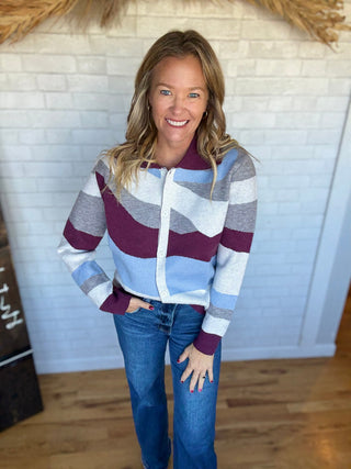 Molly Sugar Plum Cardi - A Bushel & A Peck