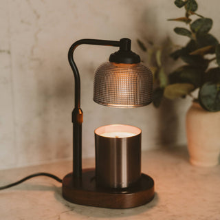 *NEW* Candle Lamp Warmer, Wood Base - Home Decor & Gifts - A Bushel & A Peck