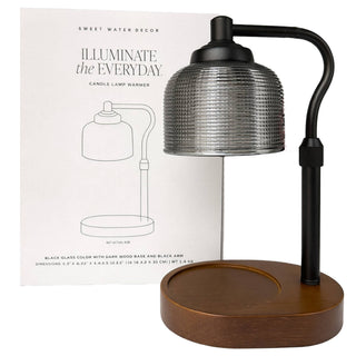 *NEW* Candle Lamp Warmer, Wood Base - Home Decor & Gifts - A Bushel & A Peck
