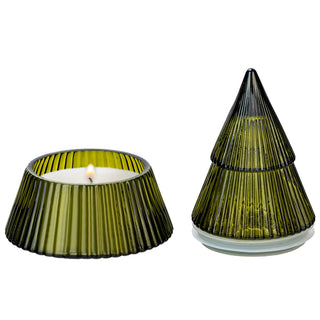 *NEW* Fraser Fir Soy Candle - 8.5 oz Glass Tree Jar - A Bushel & A Peck