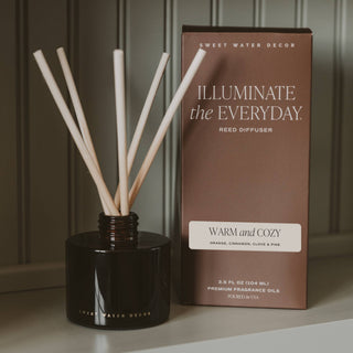 *NEW* Warm and Cozy Reed Diffuser - Christmas Decor & Gifts - A Bushel & A Peck