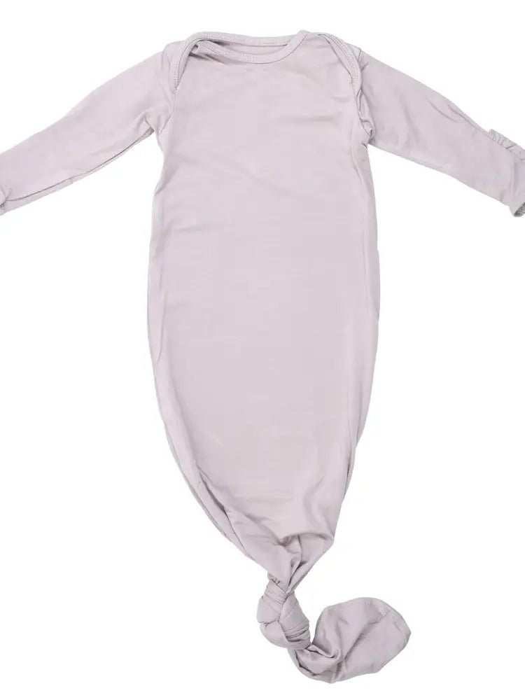 Newborn Baby Knotted Gown - 0 to 3 mos. - A Bushel & A Peck