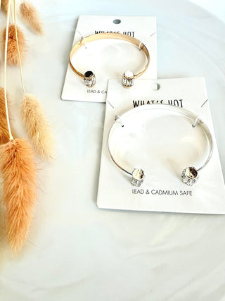 Open Cuff Bracelet - A Bushel & A Peck