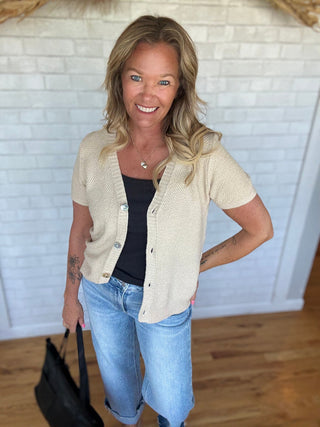 Ophelia Oatmeal Top - A Bushel & A Peck