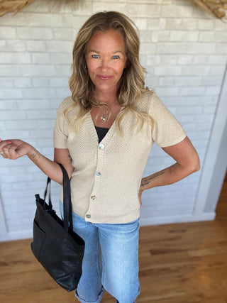 Ophelia Oatmeal Top - A Bushel & A Peck