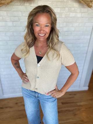 Ophelia Oatmeal Top - A Bushel & A Peck