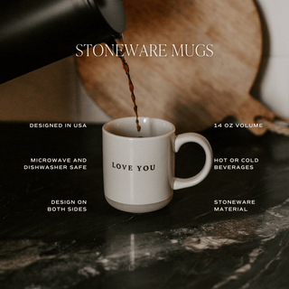 Pine Trees Stoneware Coffee Mug - Home Decor & Gifts - A Bushel & A Peck
