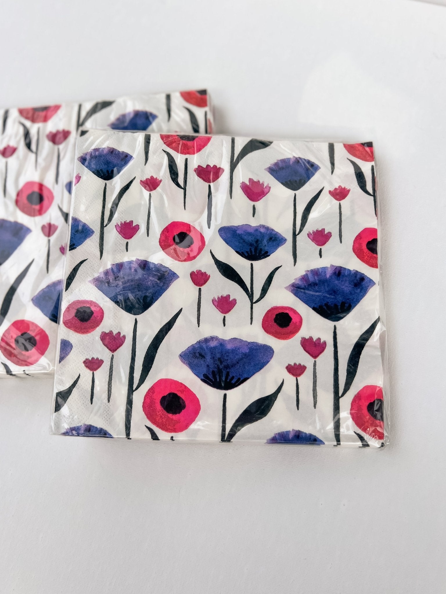 Poppy Dinner Napkin - A Bushel & A Peck