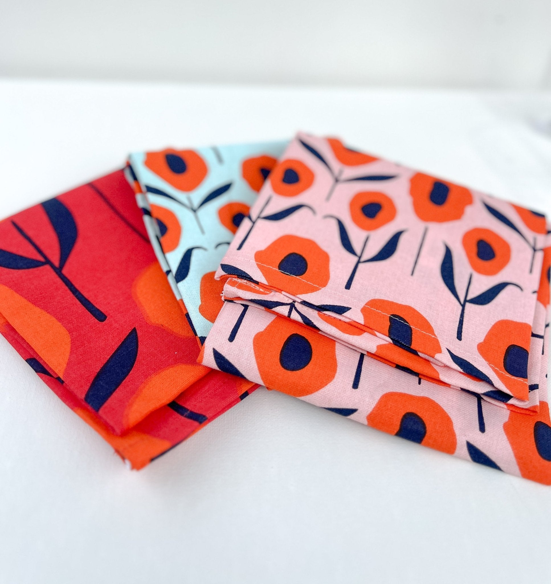 Poppy Dish Towel - A Bushel & A Peck