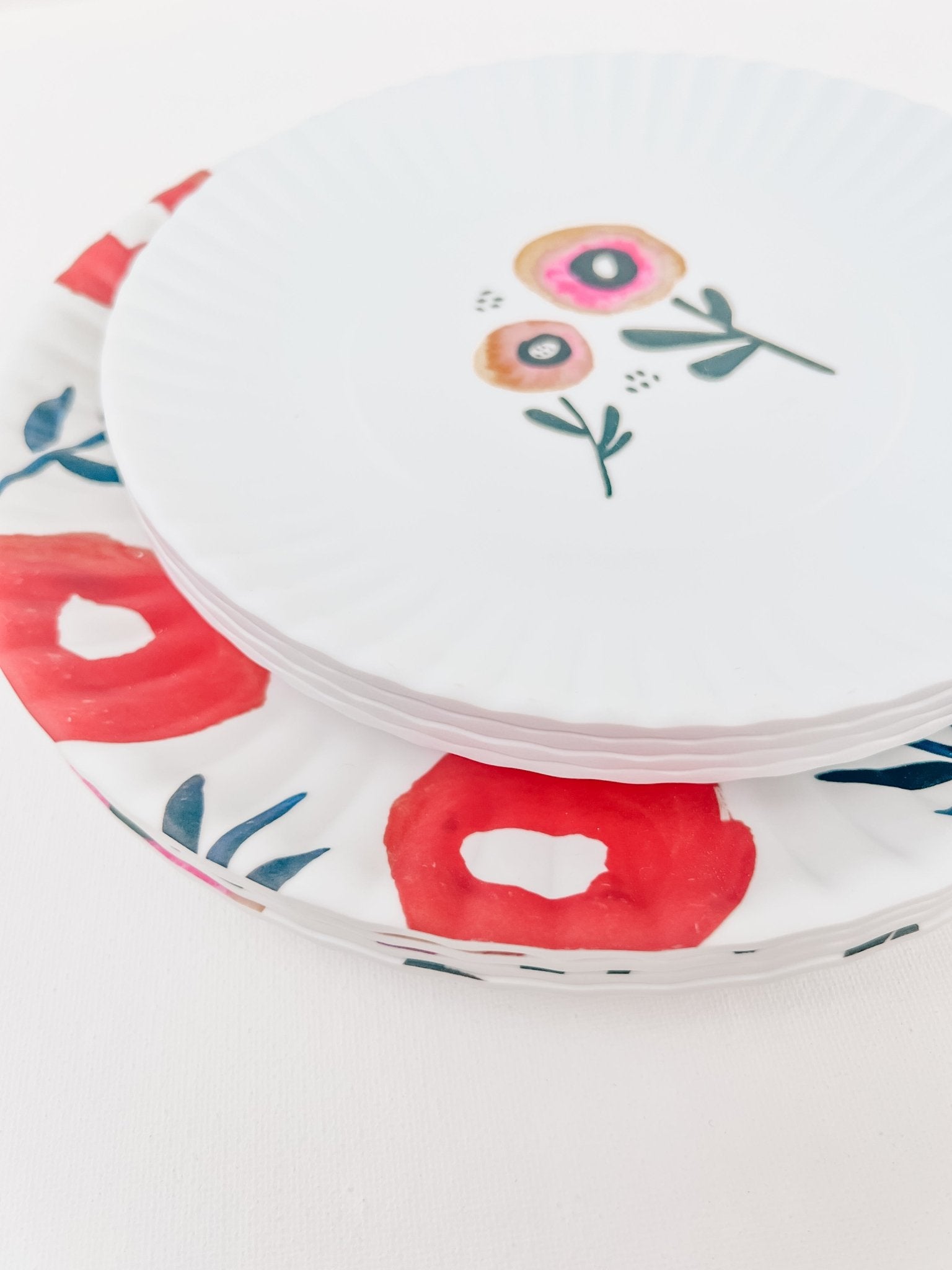 Poppy Plate - A Bushel & A Peck