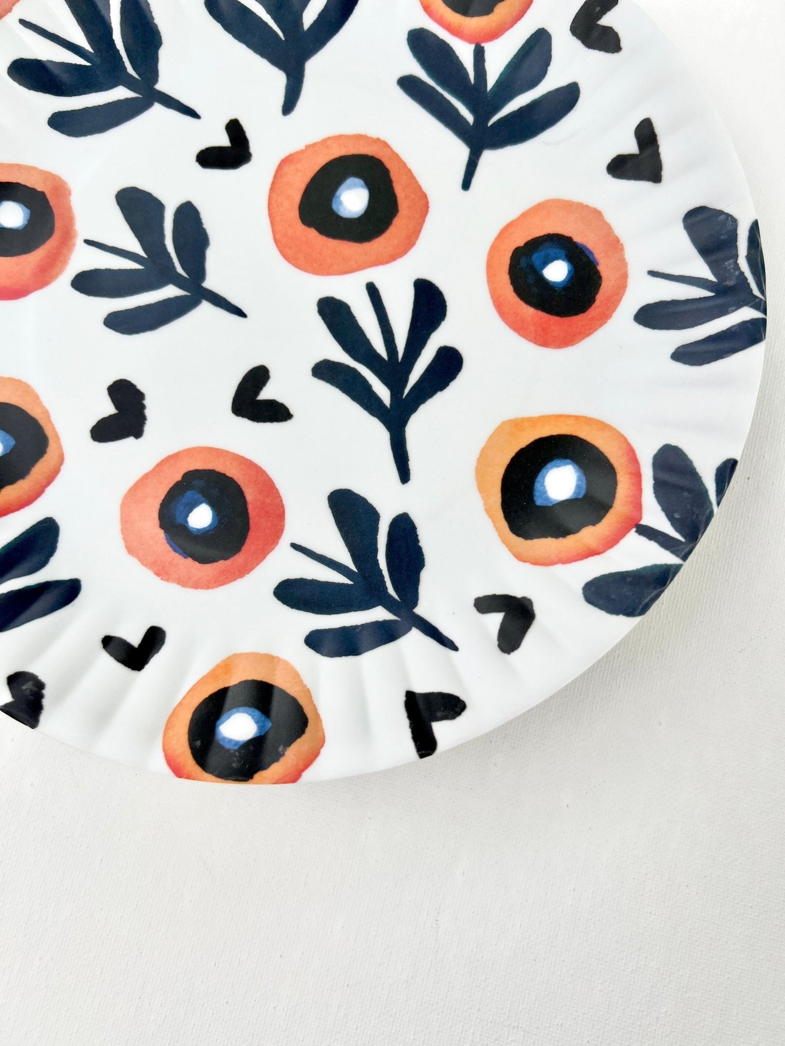 Poppy Plate - A Bushel & A Peck