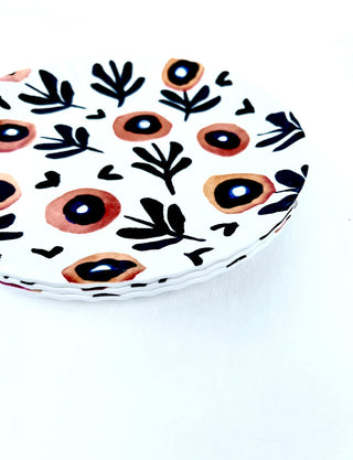 Poppy Plate - A Bushel & A Peck