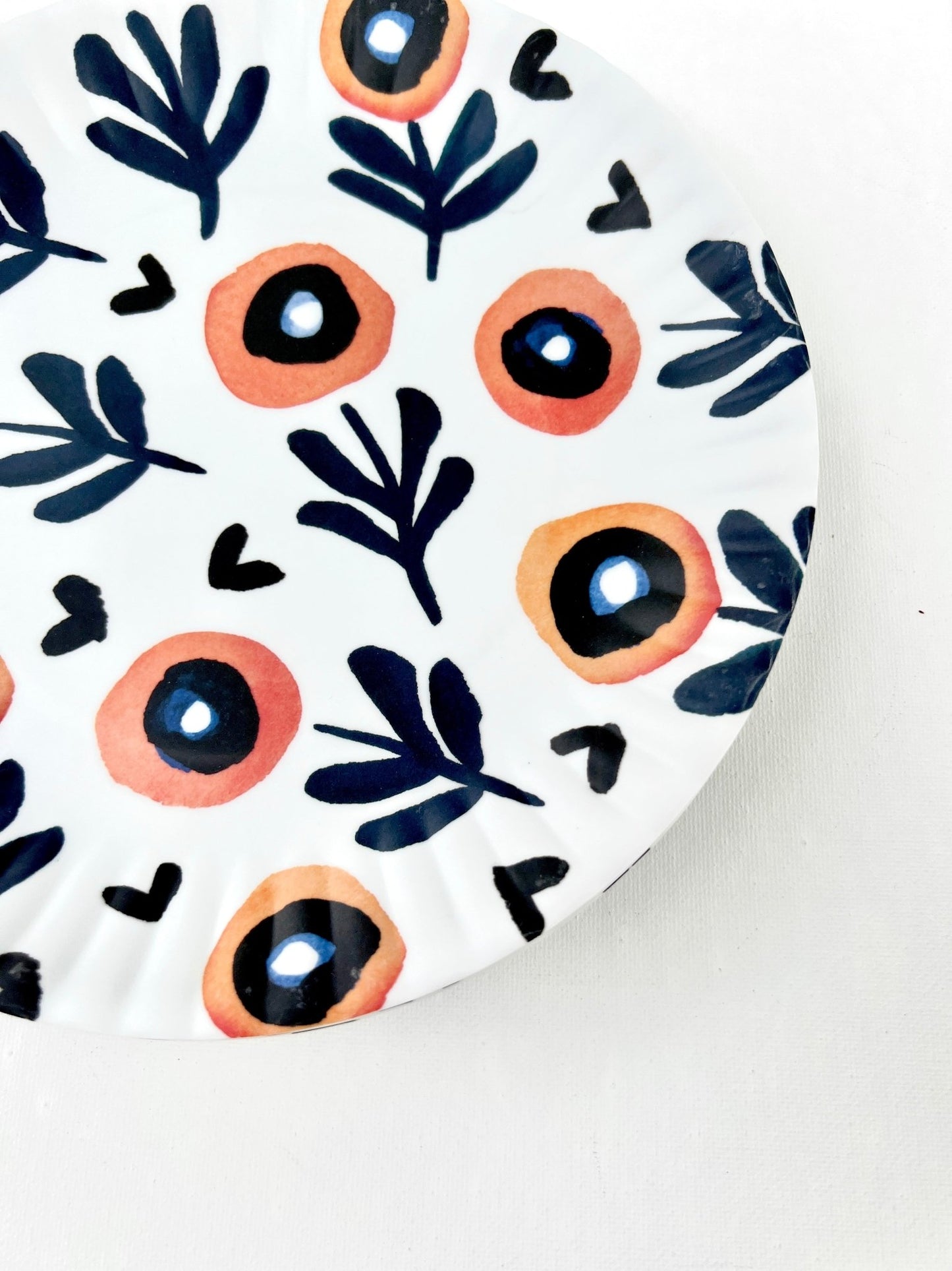 Poppy Plate - A Bushel & A Peck