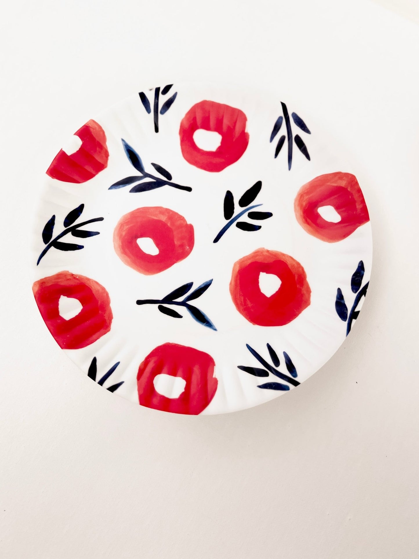 Poppy Plate - A Bushel & A Peck