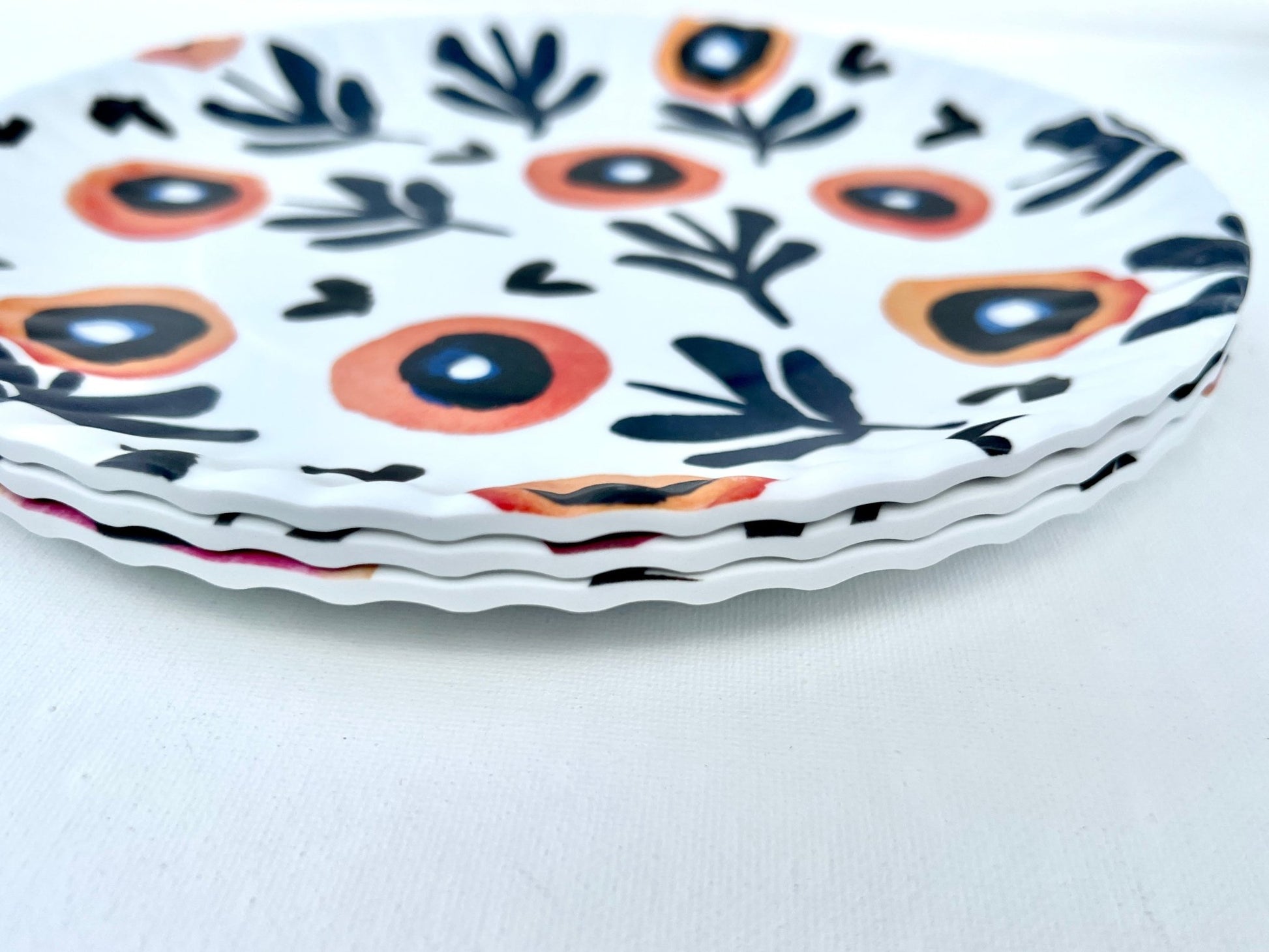 Poppy Plate - A Bushel & A Peck