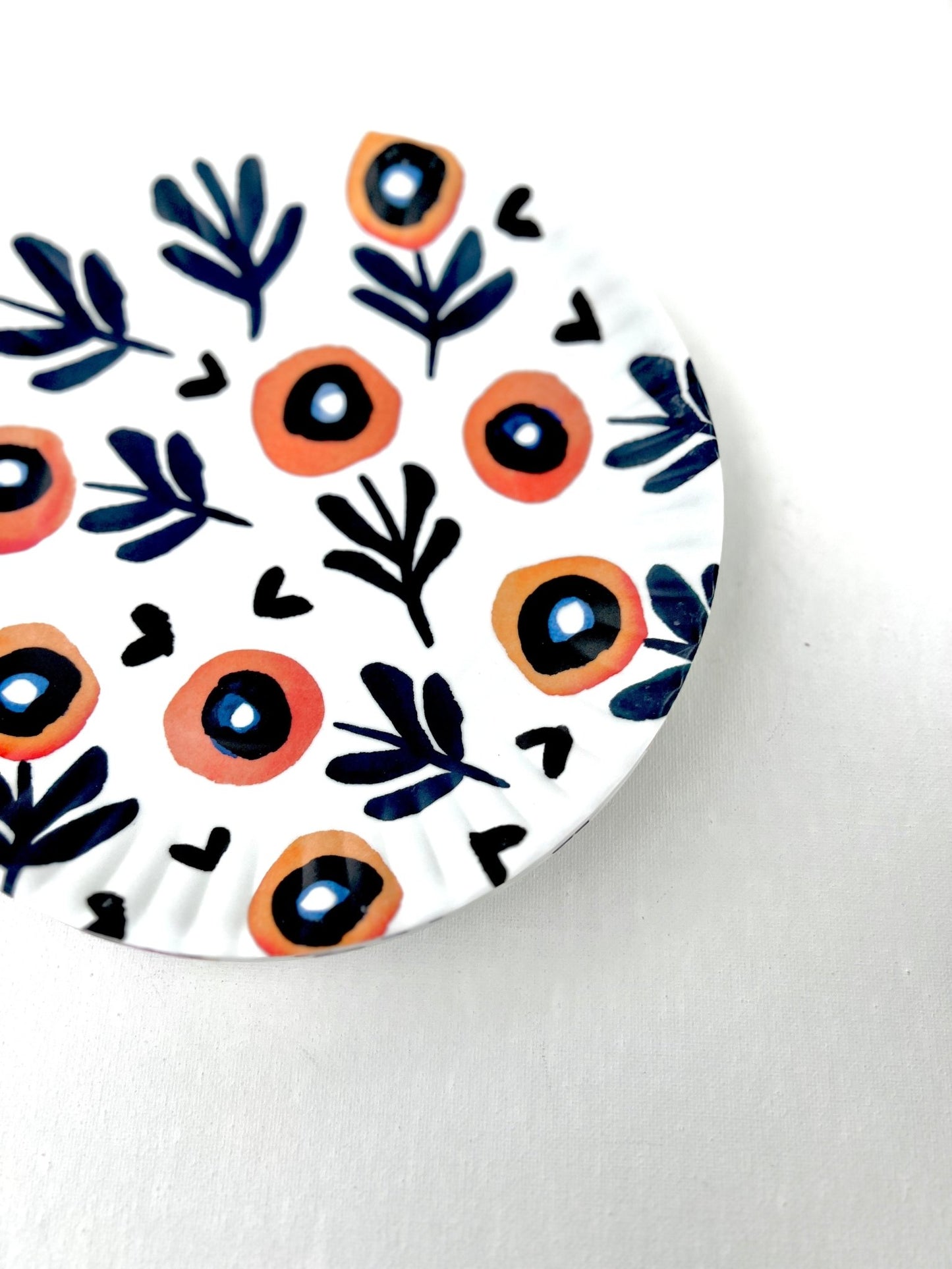 Poppy Plate - A Bushel & A Peck