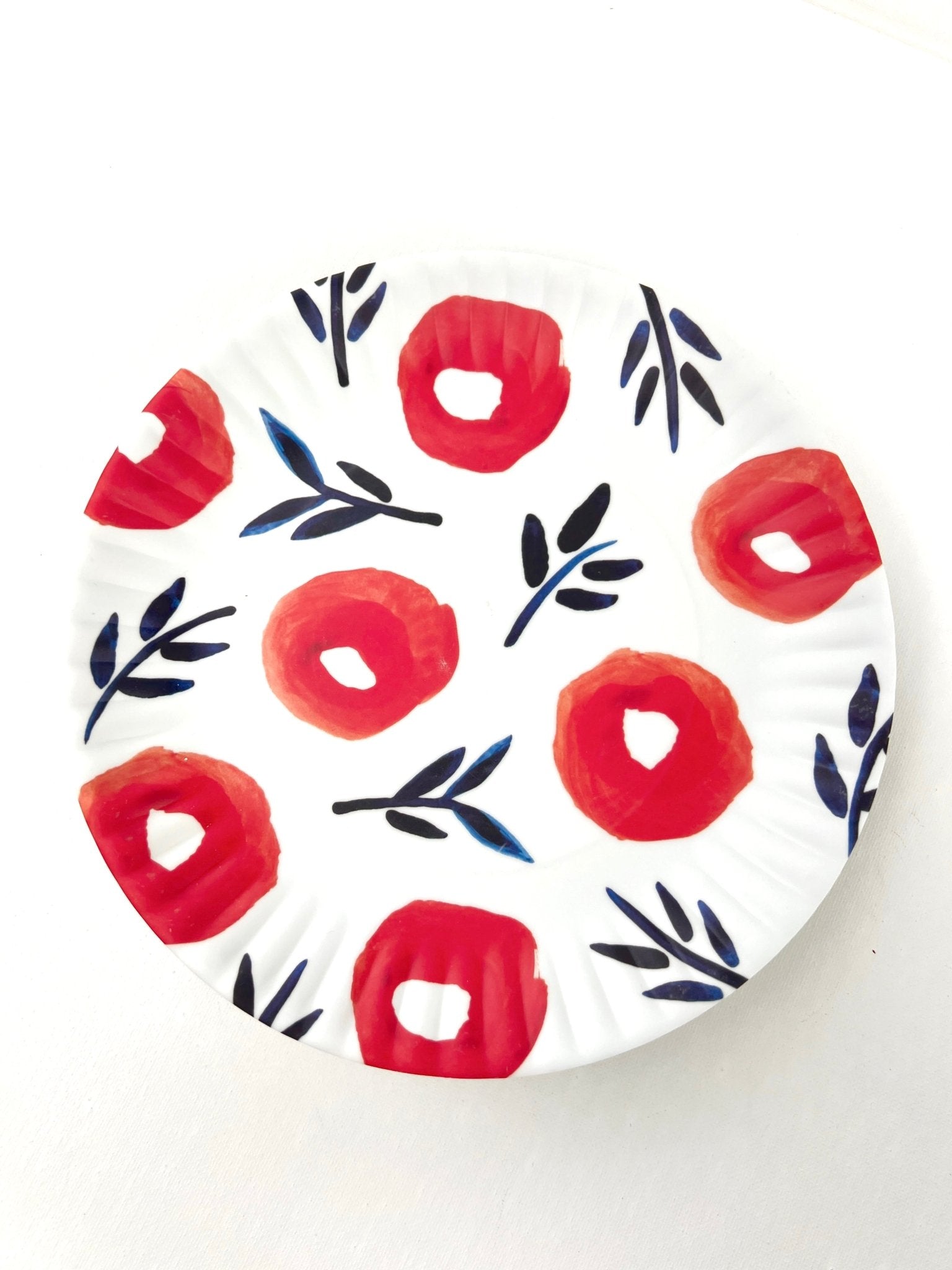 Poppy Plate - A Bushel & A Peck