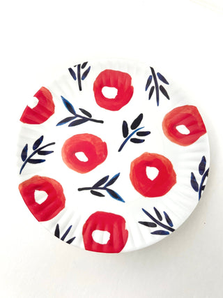 Poppy Plate - A Bushel & A Peck