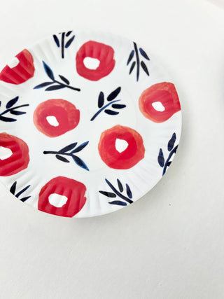 Poppy Plate - A Bushel & A Peck