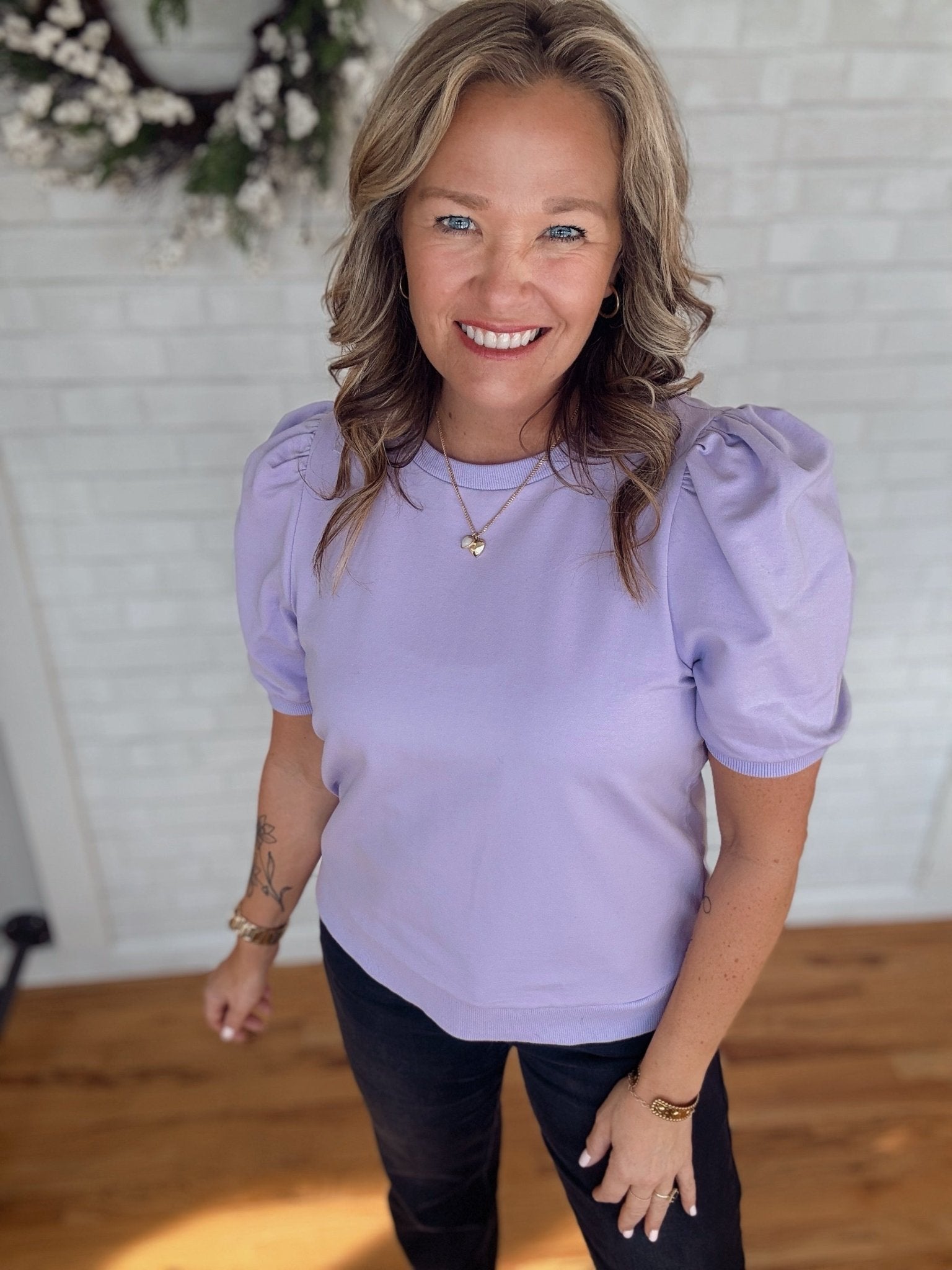 Poppy Puff Sweatshirt - A Bushel & A Peck