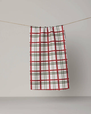 Ribbon Plaid Mini Towel - Holiday 2026 - A Bushel & A Peck