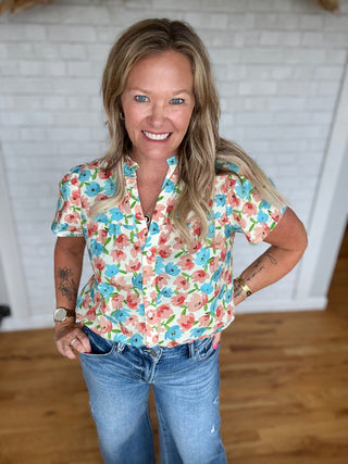 Riley Ruffle Top - A Bushel & A Peck