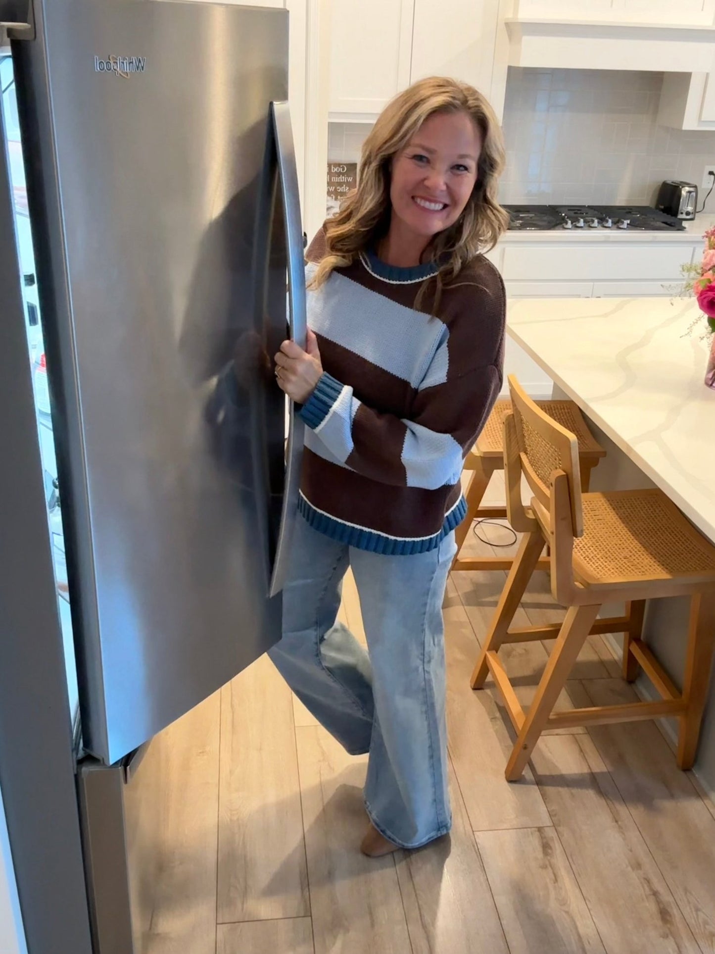 Rita Relaxed Sweater - Blue - A Bushel & A Peck