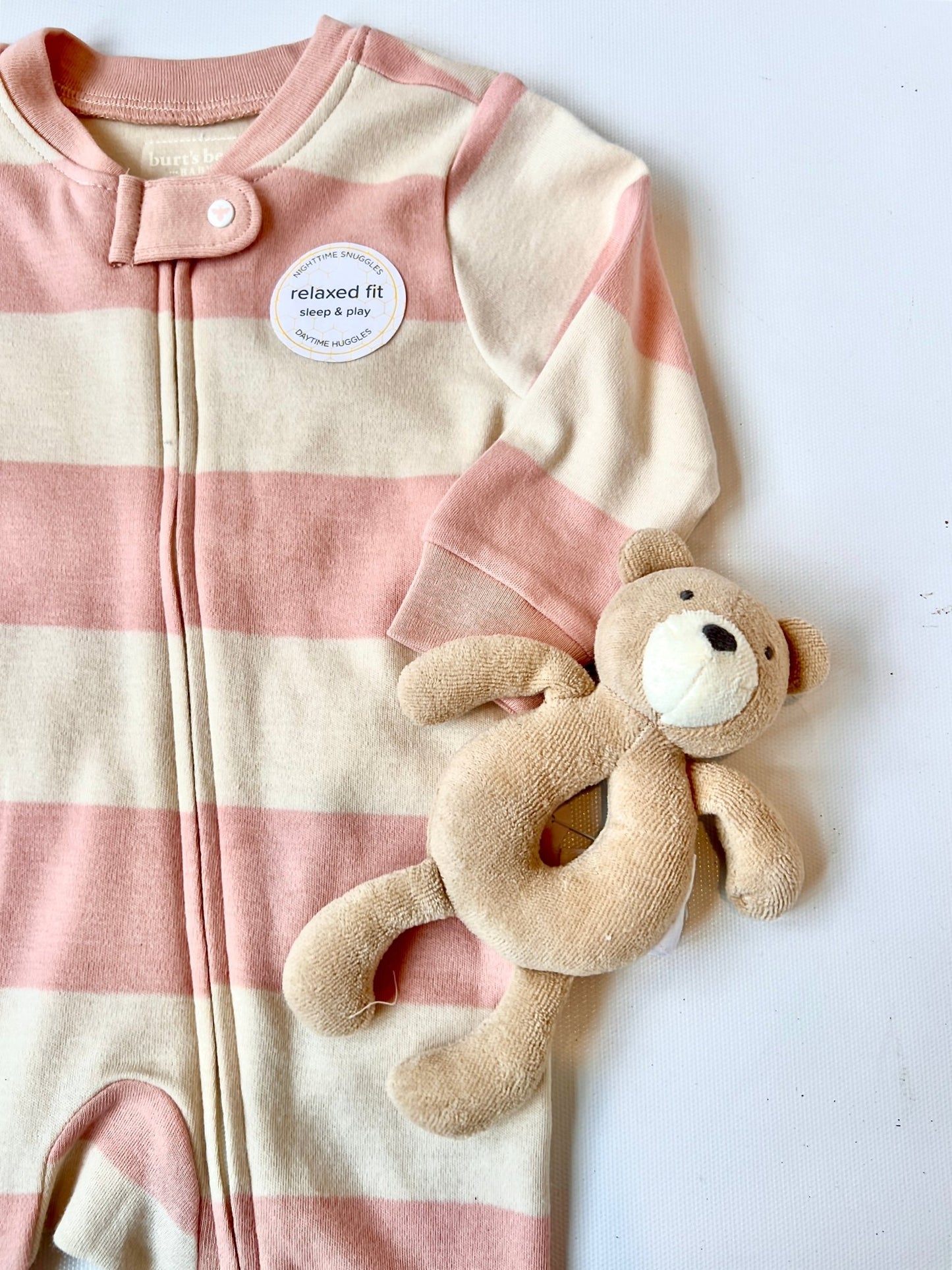 Rugby Stripe Sleeper - A Bushel & A Peck