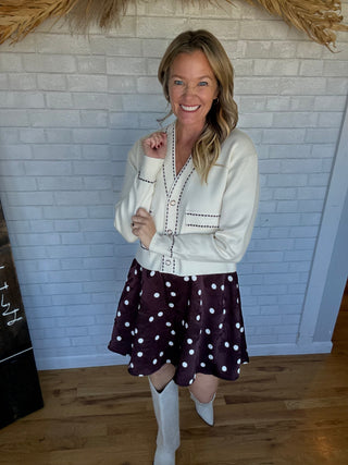 Sadie Cardigan Dress - A Bushel & A Peck