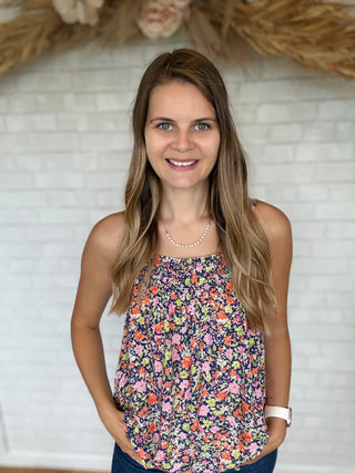 Samantha Smocked Tank - A Bushel & A Peck