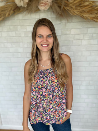 Samantha Smocked Tank - A Bushel & A Peck