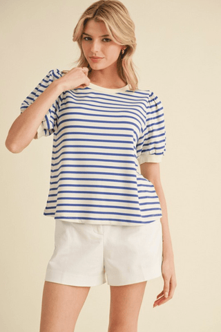 Sebastian Striped Top - A Bushel & A Peck