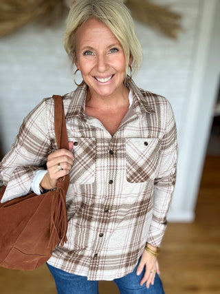 Shelby Plaid Button Up - A Bushel & A Peck