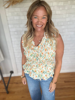 Smocked Peplum Top - A Bushel & A Peck