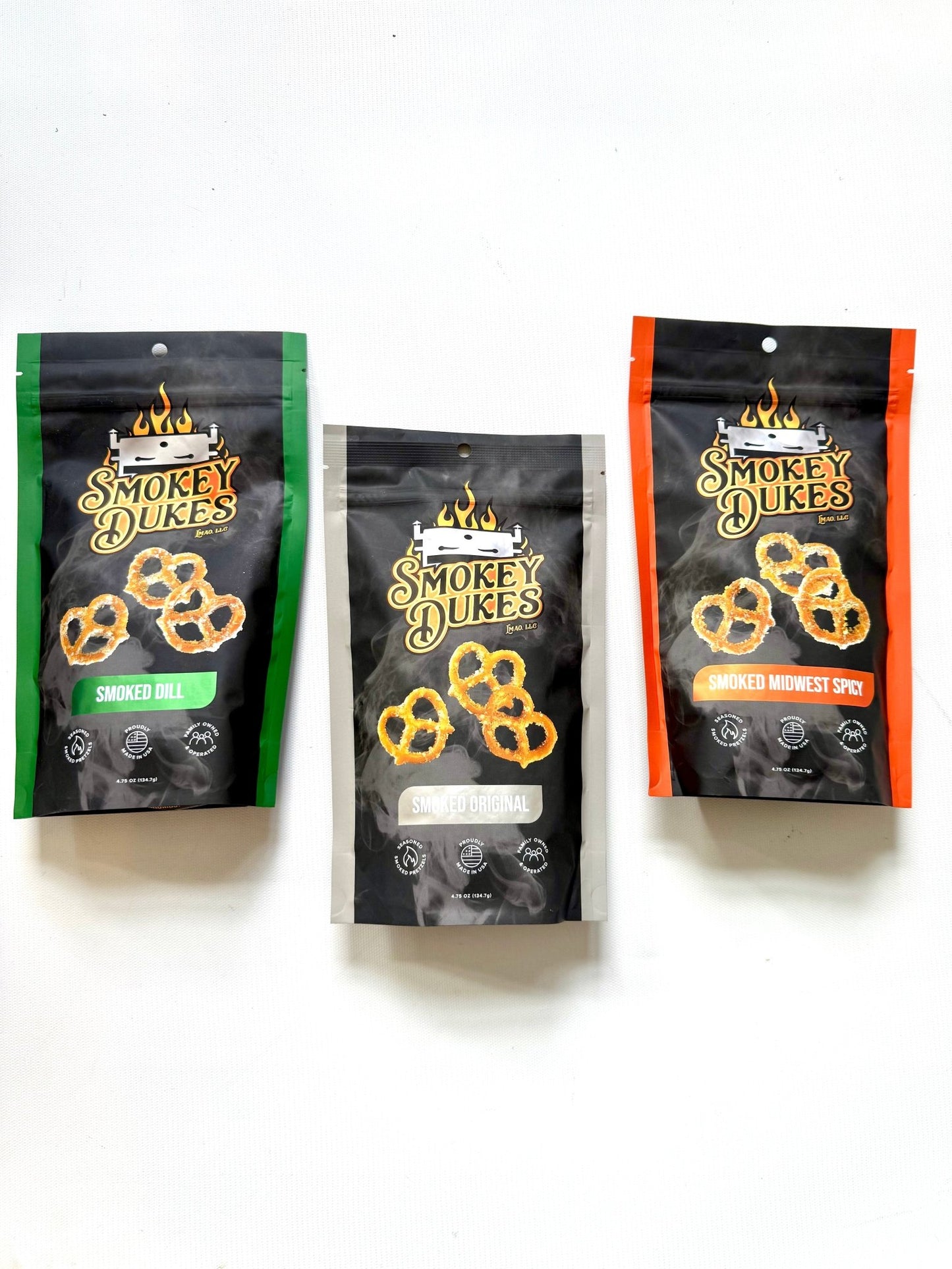 Smokey Dukes Pretzels - A Bushel & A Peck