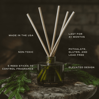 Snow Covered Pines Reed Diffuser - A Bushel & A Peck