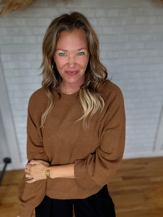 Soft Popover Sweater- Light Goldie - A Bushel & A Peck