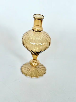 Spiral Vase - Turnip Shape 3 - A Bushel & A Peck