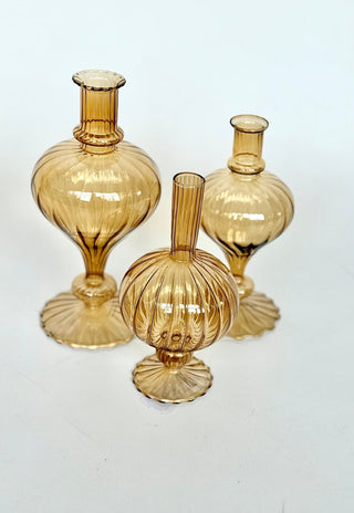 Spiral Vase - Turnip Shape 4 - A Bushel & A Peck