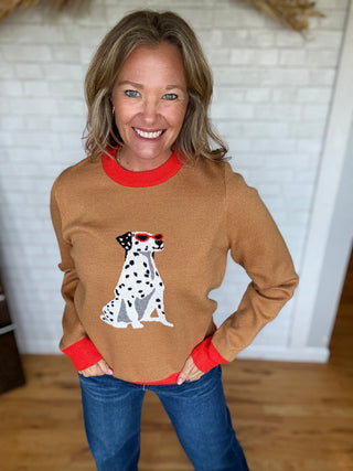 Spot On Dalmatian Sweater - A Bushel & A Peck