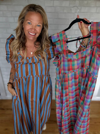 Stella Striped Dress - A Bushel & A Peck