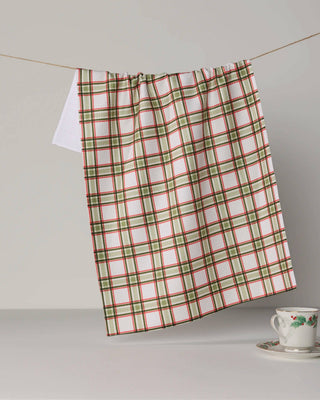 Stocking Plaid Tea Towel - Holiday 2026 - A Bushel & A Peck