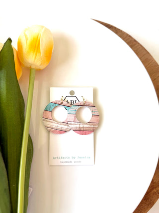 Summer Cork Earrings - A Bushel & A Peck