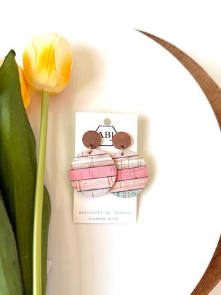 Summer Cork Earrings - A Bushel & A Peck