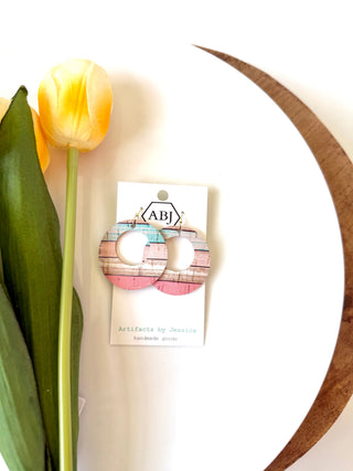 Summer Cork Earrings - A Bushel & A Peck